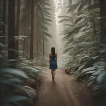 Mujer viajera descubriendo los viajes con propósito