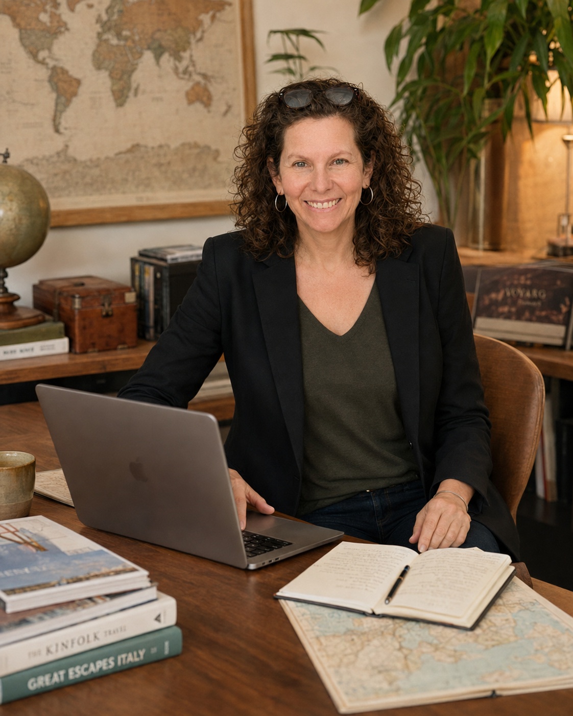 Mujer trabajando en su estudio de viajes &ndash; L' Atelier Viajes | Diseño de Itinerarios a Medida