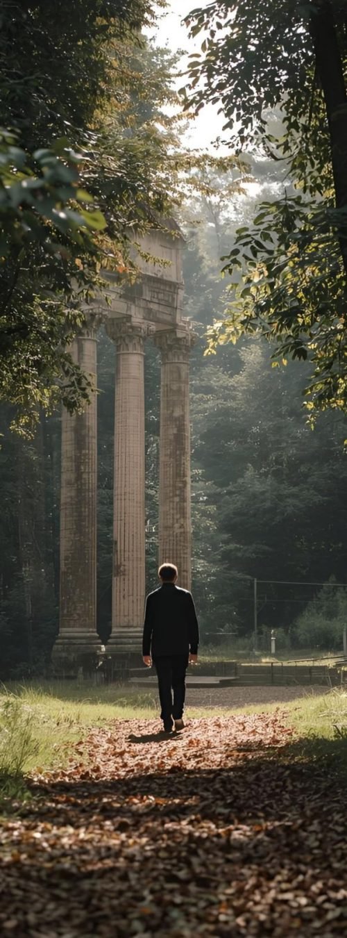 Camino hacia las ruinas